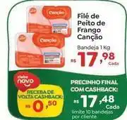 Novo Atacarejo Canção - filé de peito de frango oferta