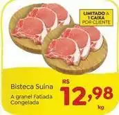 Novo Atacarejo Bisteca suina oferta