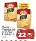 Novo Atacarejo President - queijo parmesão ciliadro oferta