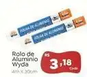 Novo Atacarejo Wyda - rolo de aluminio oferta