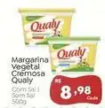 Novo Atacarejo Qualy - margarina vegetal cremosa oferta