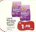 Novo Atacarejo Toplin - lava roupas em pó oferta
