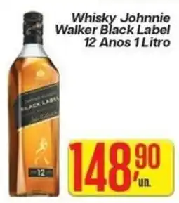Comper Whisky Johnnie Walker Black Label 12 Anos oferta