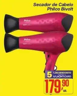 Comper Secador de Cabelo Philco Bivolt oferta