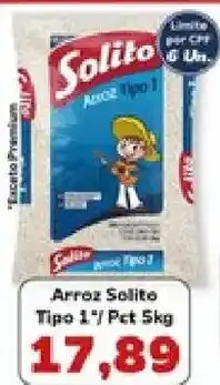 Supermercados Tauste Arroz solito tipo 1'j oferta