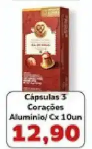 Supermercados Tauste Cápsulas 3 Corações oferta
