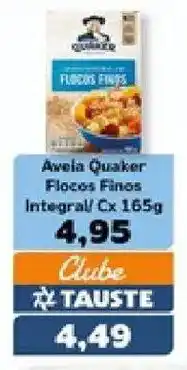 Supermercados Tauste Aveia Quaker Flocos Finos Integral oferta