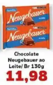 Supermercados Tauste Chocolate Neugebauer ao Leite oferta