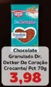 Supermercados Tauste Chocolate Granulado Dr. Oetker De Coração oferta
