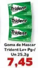 Supermercados Tauste Goma de Mascar Trident Lvr Pg-/ oferta