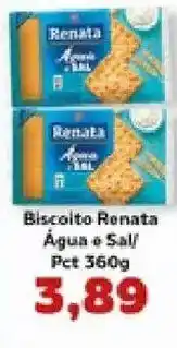 Supermercados Tauste Biscoito renata água e sal oferta
