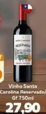 Supermercados Tauste Vinho santa carolina reservado oferta