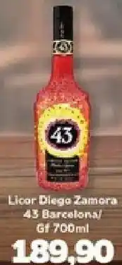 Supermercados Tauste Licor diego zamera 43 barcelona oferta