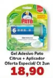 Supermercados Tauste Gel Adesivo Pato Citrus + Aplicador oferta