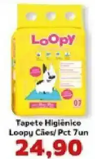 Supermercados Tauste Tapete Higiênico Loopy Cães/ Pct 7un oferta