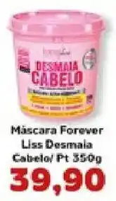 Supermercados Tauste Máscara forever liss desmala cabelo oferta