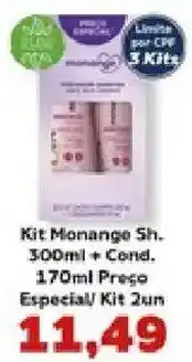 Supermercados Tauste Kit Monange Sh oferta