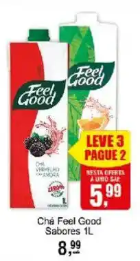 Chá Feel Good Sabores 1L