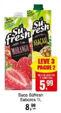 Suco Sufresh Sabores 1L