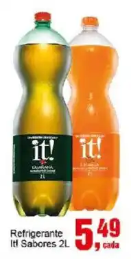 Negreiros Refrigerante It! Sabores 2L oferta