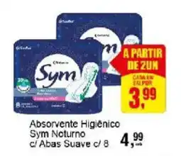 Negreiros Absorvente Higiênico Sym Noturno oferta