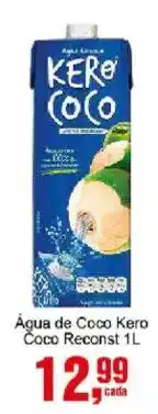 Negreiros Água de Coco Kero Coco Reconst oferta