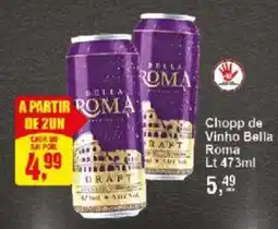 Negreiros Chopp de Vinho Bella Roma oferta