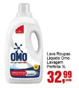 Negreiros Lava Roupas Liquido Omo Lavagem Perfeita oferta
