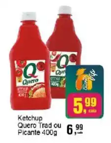 Negreiros Ketchup Quero Trad ou Picante oferta