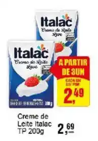 Negreiros Creme de Leite Italac oferta