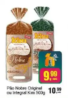 Negreiros Pão Nobre Original ou Integral Kim oferta