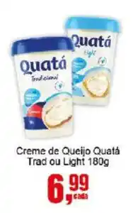Negreiros Creme de Queijo Quatá Trad ou Light oferta