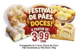 Negreiros Festival de pães doces oferta