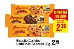 Negreiros Biscoito Cookies Bauducco Sabores oferta