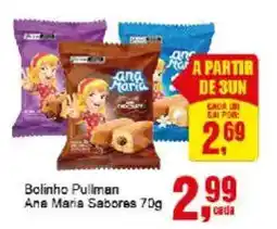 Negreiros bolinho pullman ana maria sabores oferta