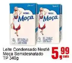 Negreiros Leite Condensado Nestlé Moça Semidesnatado oferta