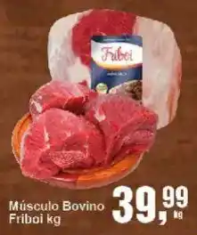 Negreiros Músculo Bovino Friboi kg oferta