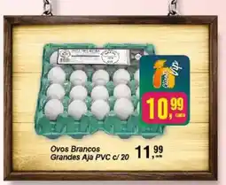 Negreiros Ovos Brancos Grandes Aja PVC oferta