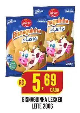 Bisnaguinha lekker leite