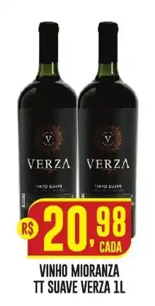 Casagrande Supermercados vinho mioranza tt suave verza oferta