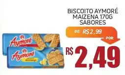 Economart Atacadista Biscoito aymoré maizena 170g sabores oferta