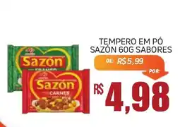 Economart Atacadista Tempero em pó sazon 60g sabores oferta