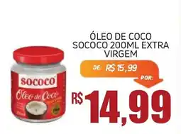 Economart Atacadista Óleo de coco sococo 200ml extra virgem oferta