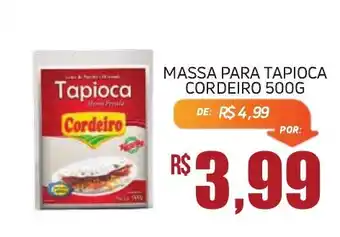 Economart Atacadista Massa para tapioca cordeiro oferta