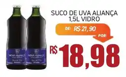 Economart Atacadista Suco de uva aliança vidro oferta