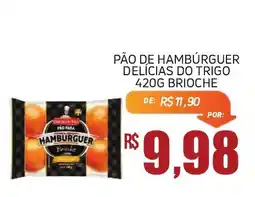 Economart Atacadista pão de hambúrguer delícias do trigo oferta