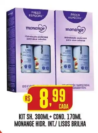 Monange hidratação poderosa para seus cabelos