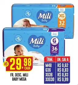 Casagrande Supermercados Fr. desc. mili baby mega oferta