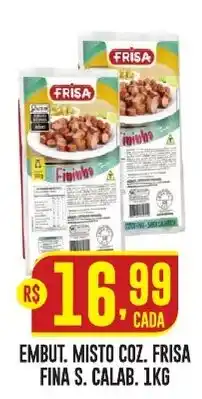 Casagrande Supermercados Embut. misto coz. frisa fina s. calab. 1kg oferta