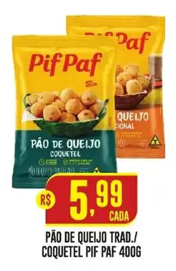 Casagrande Supermercados Pão de queijo trad./ coquetel pif paf oferta